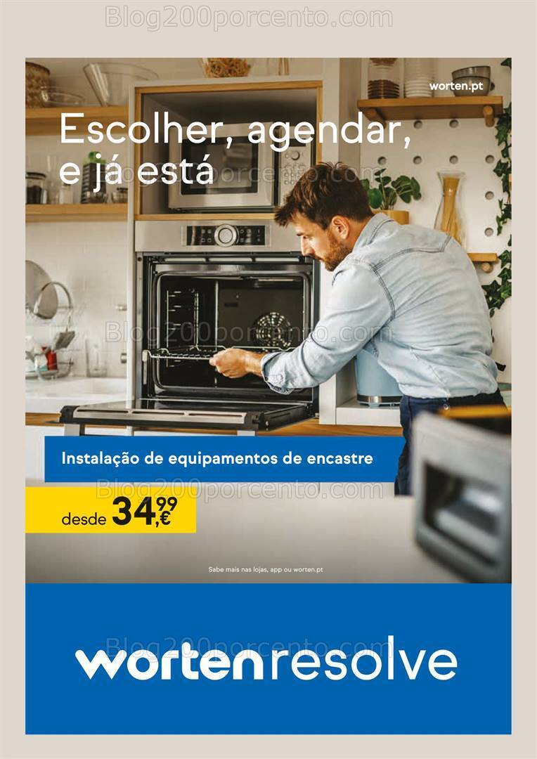 Antevisão Folheto WORTEN Especial Cozinhas Promoções de 23 abril a 13 maio