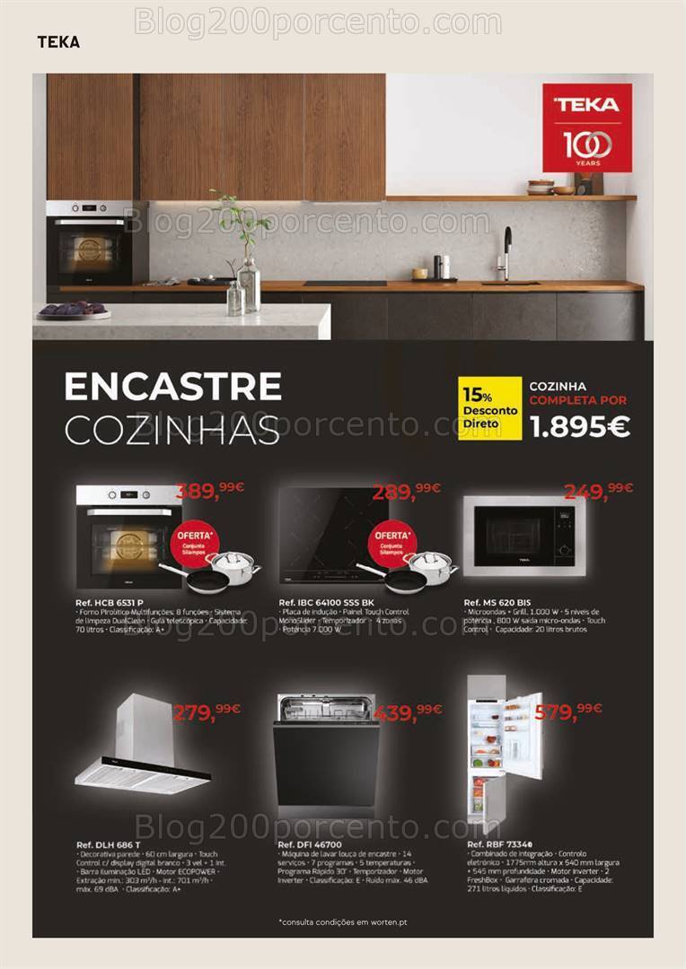 Antevisão Folheto WORTEN Especial Cozinhas Promoções de 23 abril a 13 maio