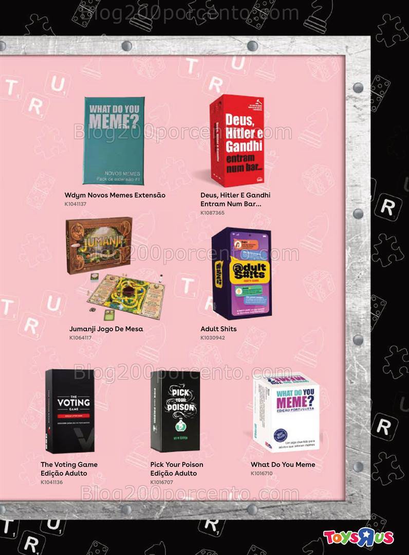 Antevisão Folheto TOYSRUS Fan Mode On Promoções até 31 dezembro