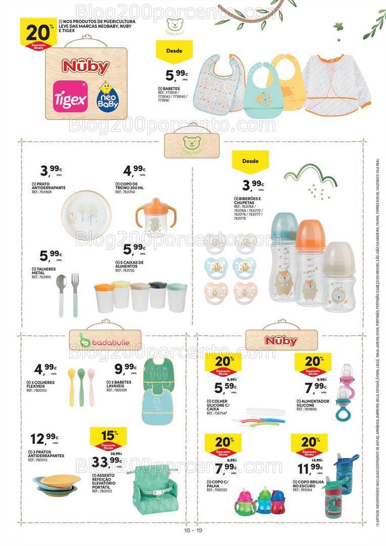 Antevisão Folheto CONTINENTE Feira do Bebé Promoções de 16 a 28 janeiro
