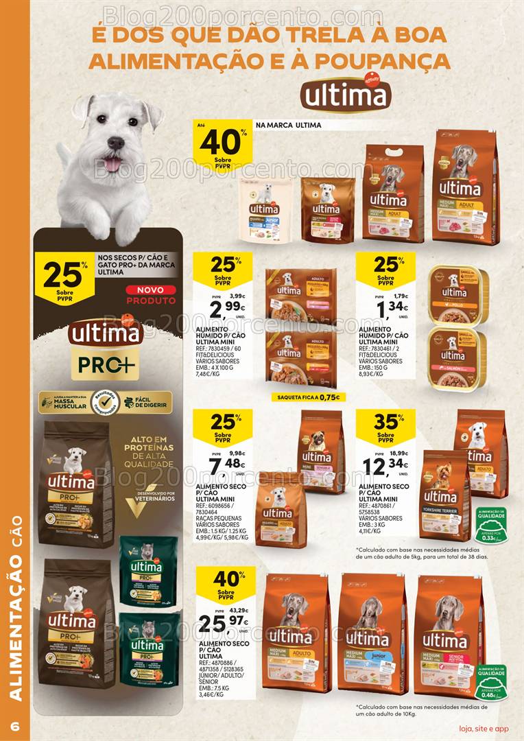 Antevisão Folheto CONTINENTE Pets Promoções de 28 janeiro a 16 fevereiro