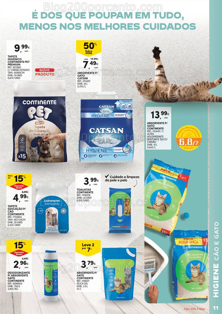 Antevisão Folheto CONTINENTE Pets Promoções de 28 janeiro a 16 fevereiro