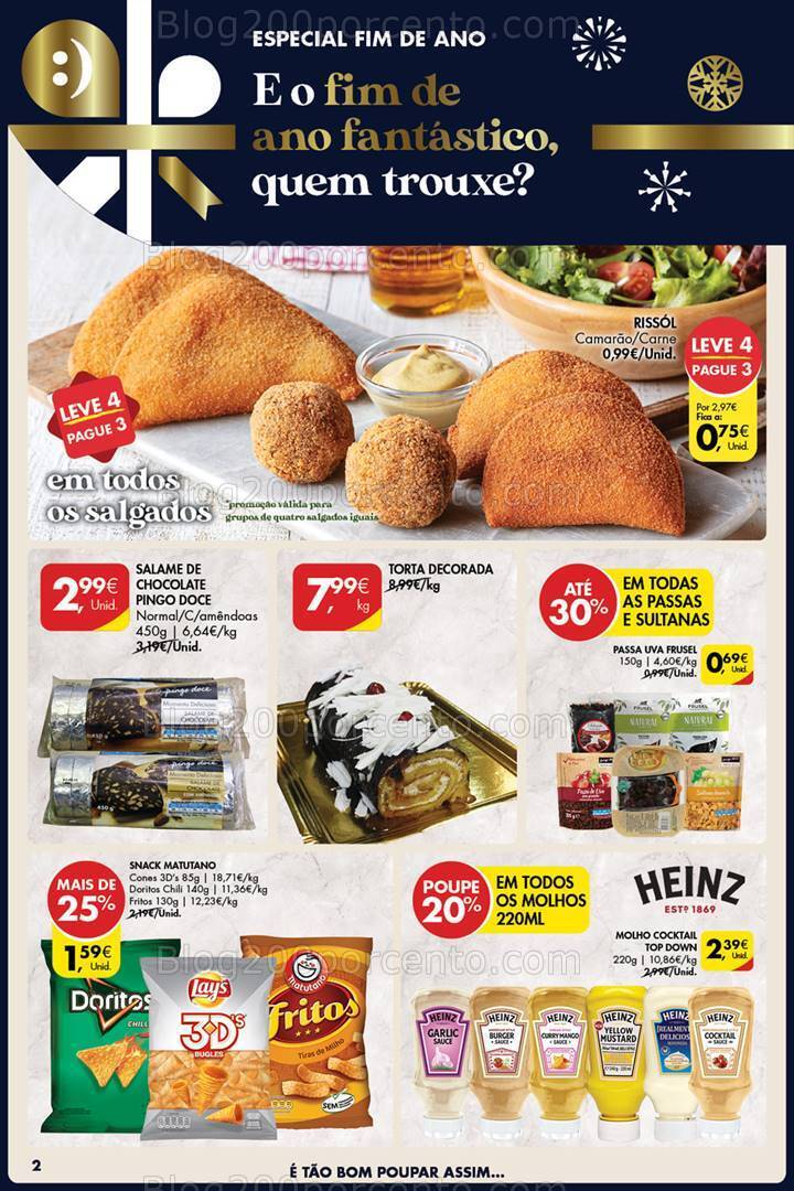 Antevisão Folheto PINGO DOCE Especial Fim de Ano - 26 a 31 dezembro