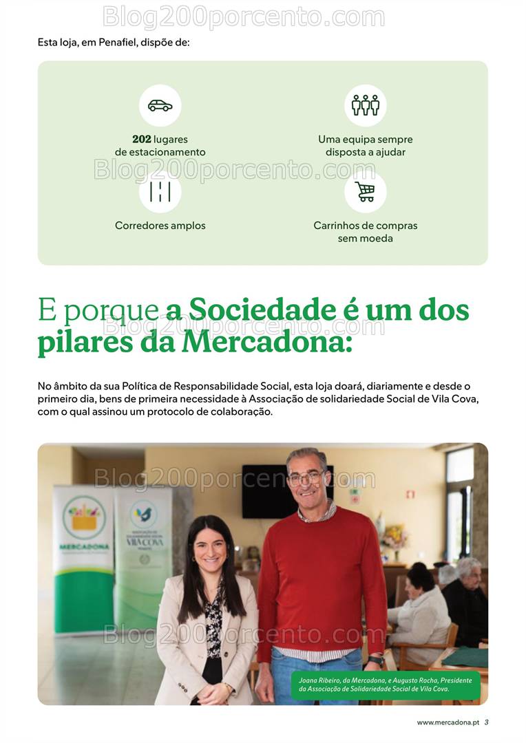 Antevisão Folheto MERCADONA Abertura Milhundos - Penafiel - 22 Abril!