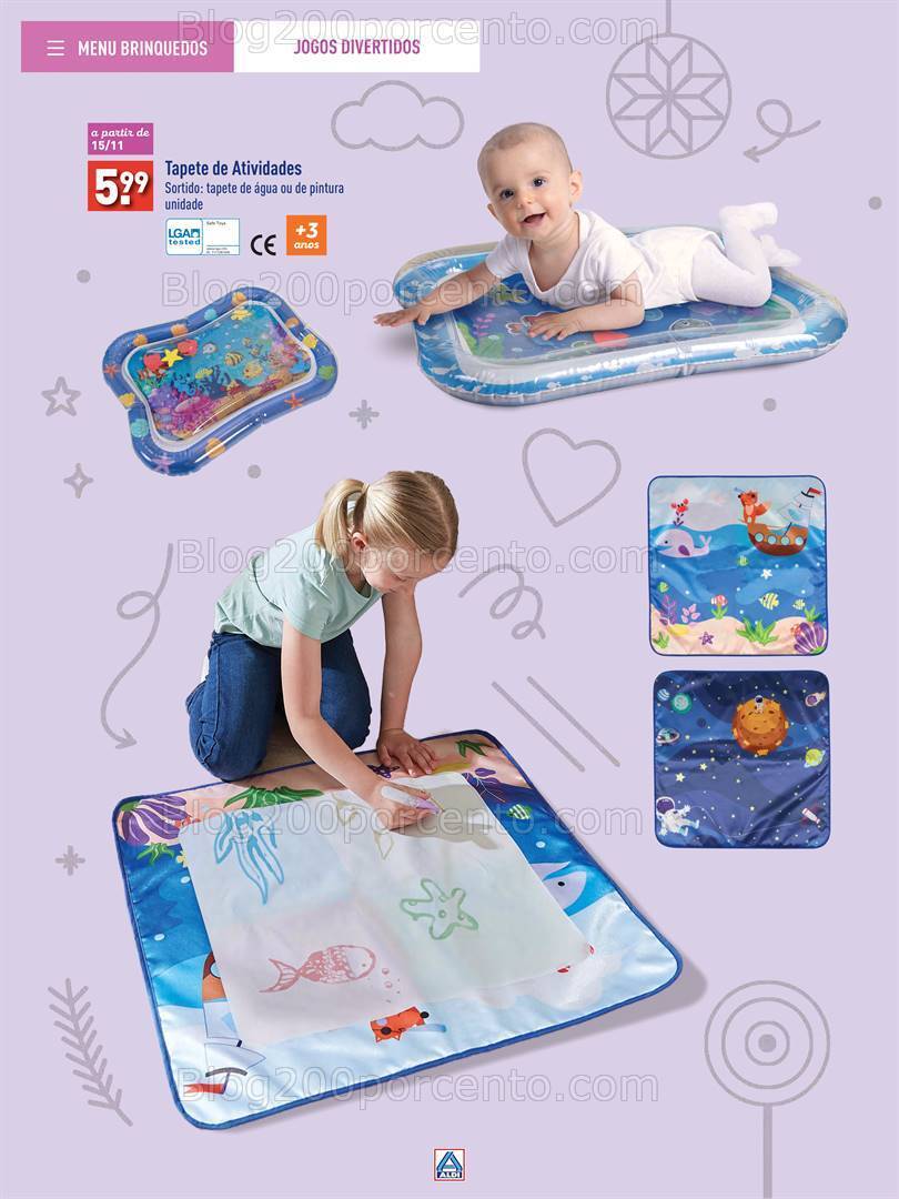 Antevisão Folheto ALDI Brinquedos Natal Promoções até 24 dezembro