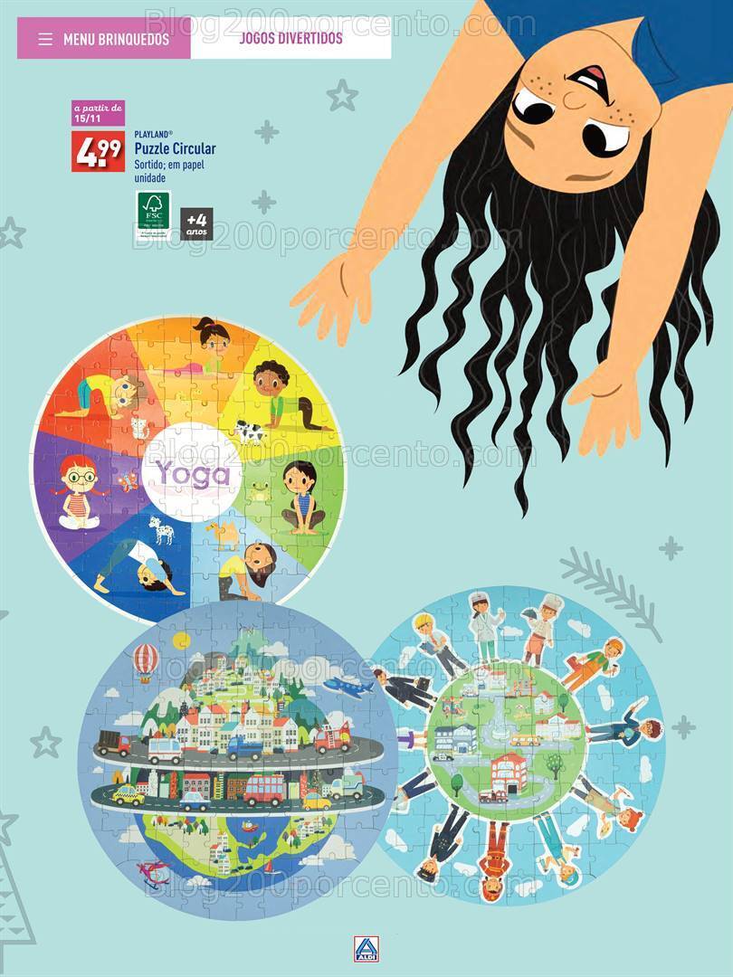 Antevisão Folheto ALDI Brinquedos Natal Promoções até 24 dezembro