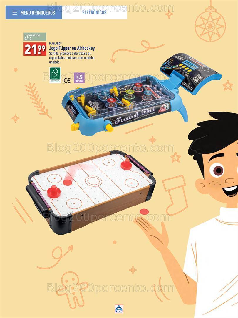 Antevisão Folheto ALDI Brinquedos Natal Promoções até 24 dezembro