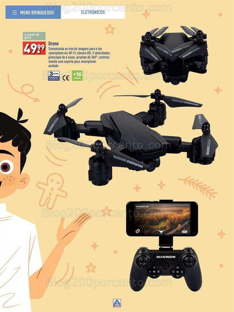 Antevisão Folheto ALDI Brinquedos Natal Promoções até 24 dezembro