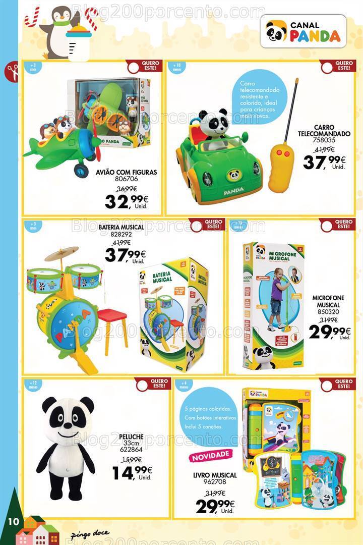 Antevisão Folheto PINGO DOCE Brinquedos Promoções de 14 novembro a 24 dezembro