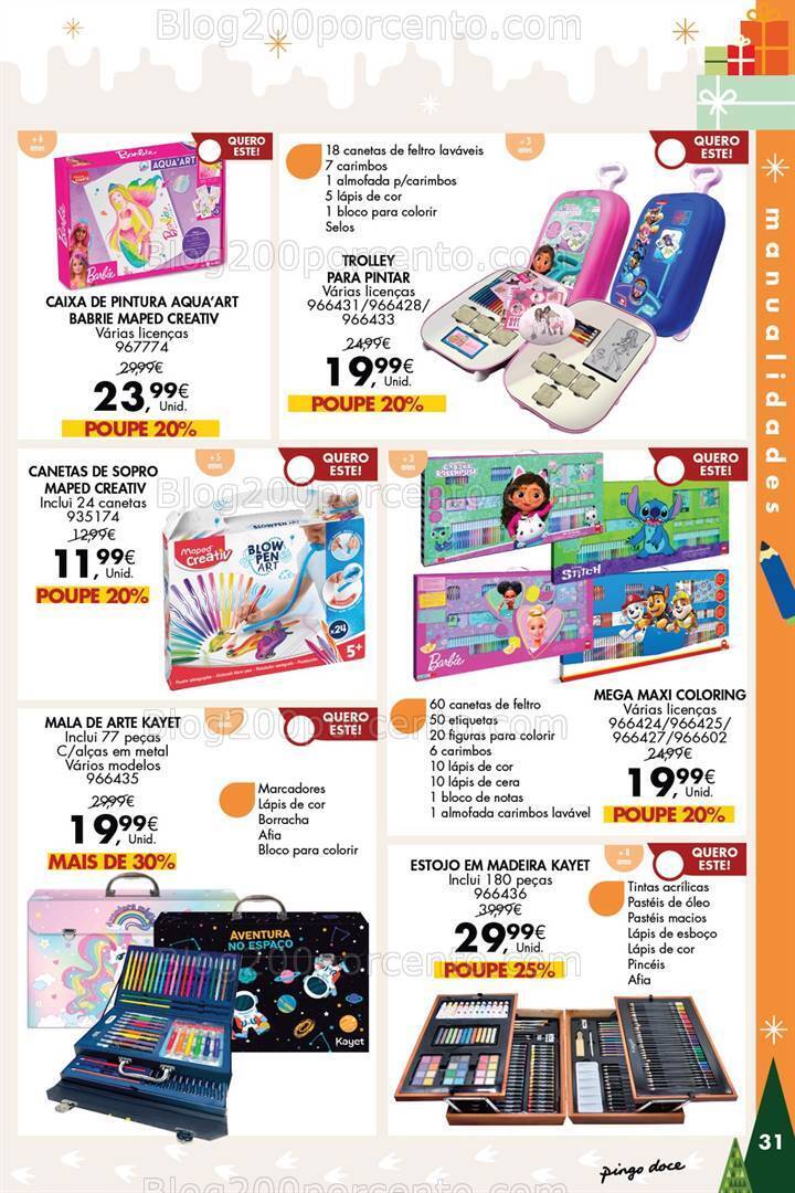 Antevisão Folheto PINGO DOCE Brinquedos Promoções de 14 novembro a 24 dezembro
