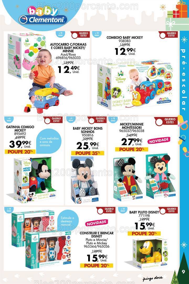 Antevisão Folheto PINGO DOCE Brinquedos Promoções de 14 novembro a 24 dezembro