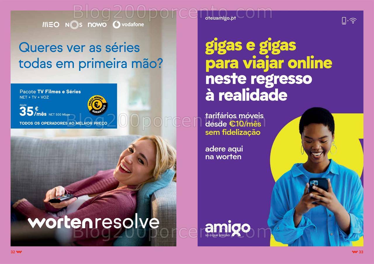 Antevisão Folheto WORTEN Regresso às Aulas Promoções até 14 outubro