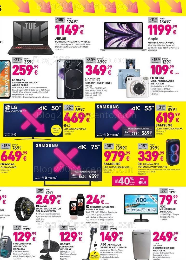 Antevisão Folheto RADIO POPULAR Semana Extra Promoções de 2 a 9 janeiro