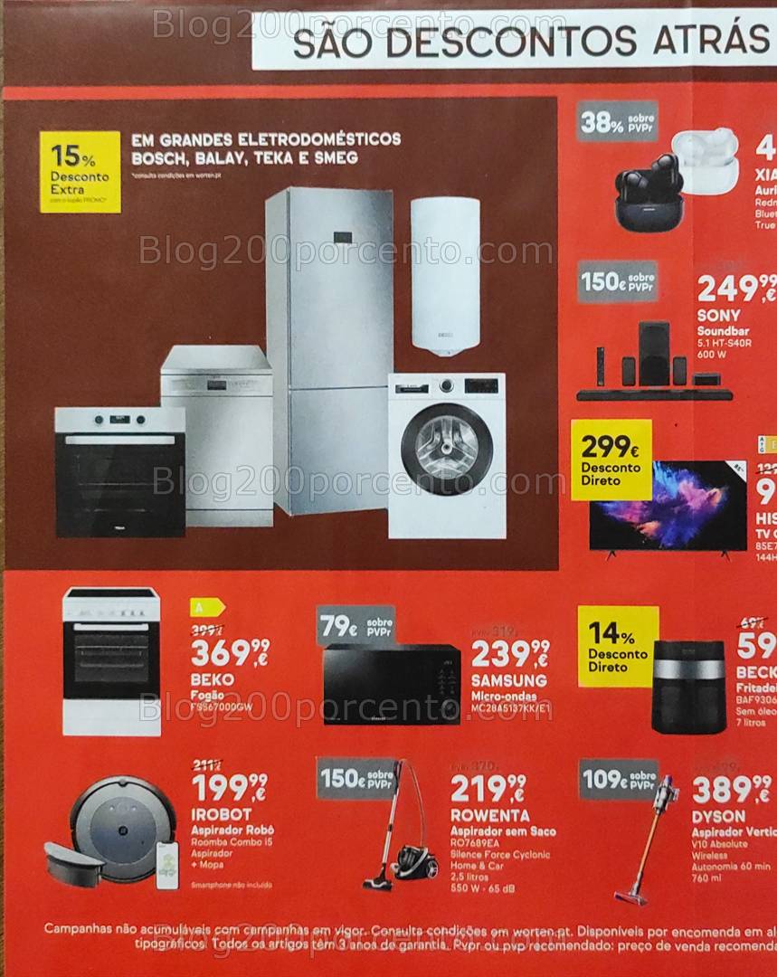 Antevisão Folheto WORTEN Bonus Days Promoções de 25 a 30 abril