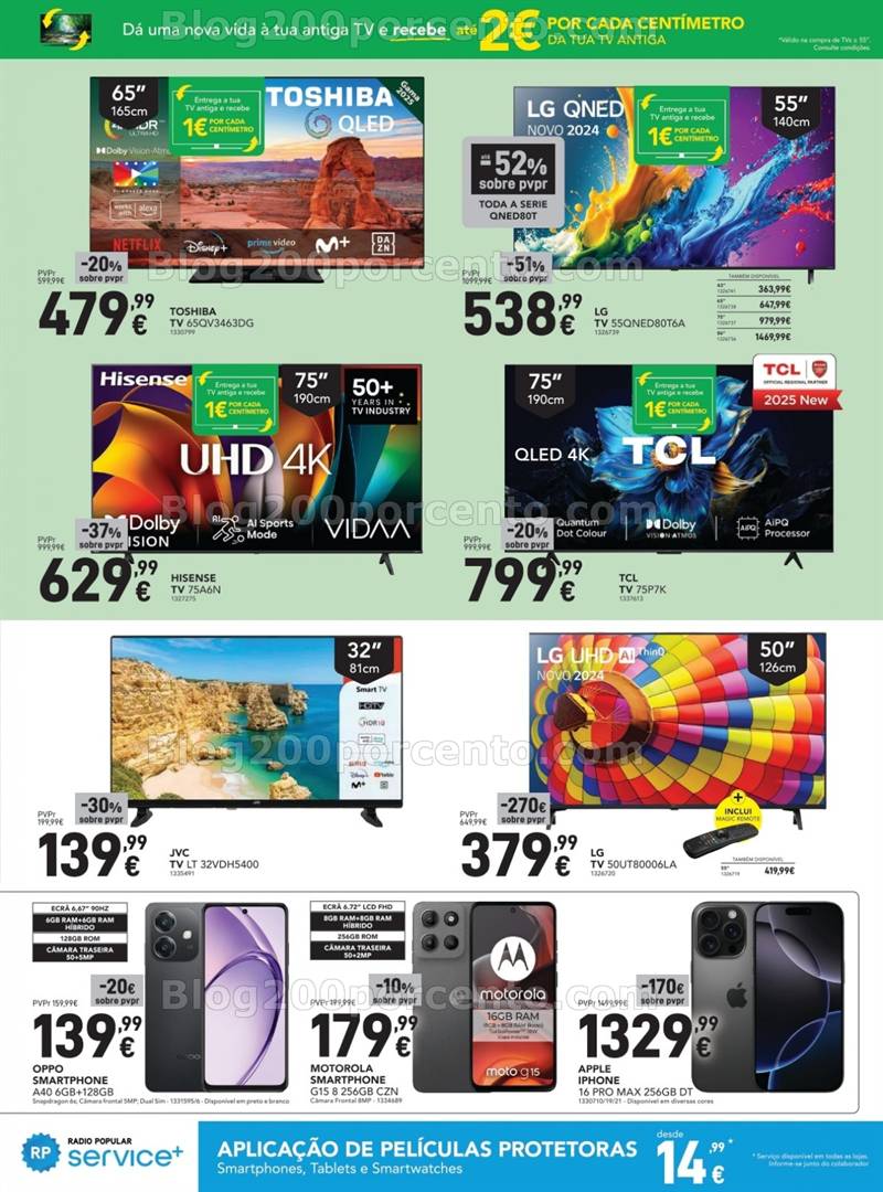 Antevisão Folheto RADIO POPULAR Promoções de 6 a 20 maio