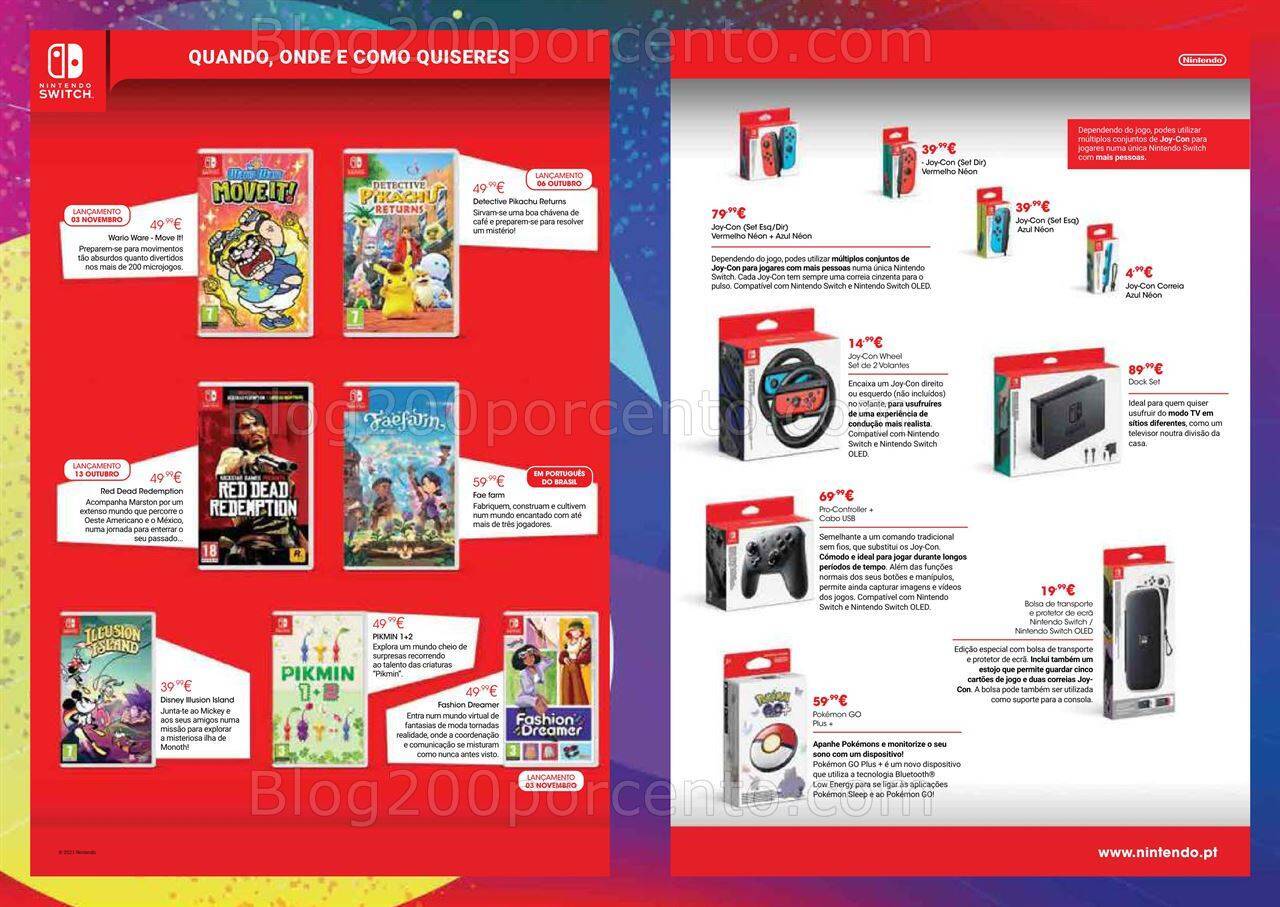 Antevisão Folheto WORTEN Game Ring Promoções de 6 a 23 outubro