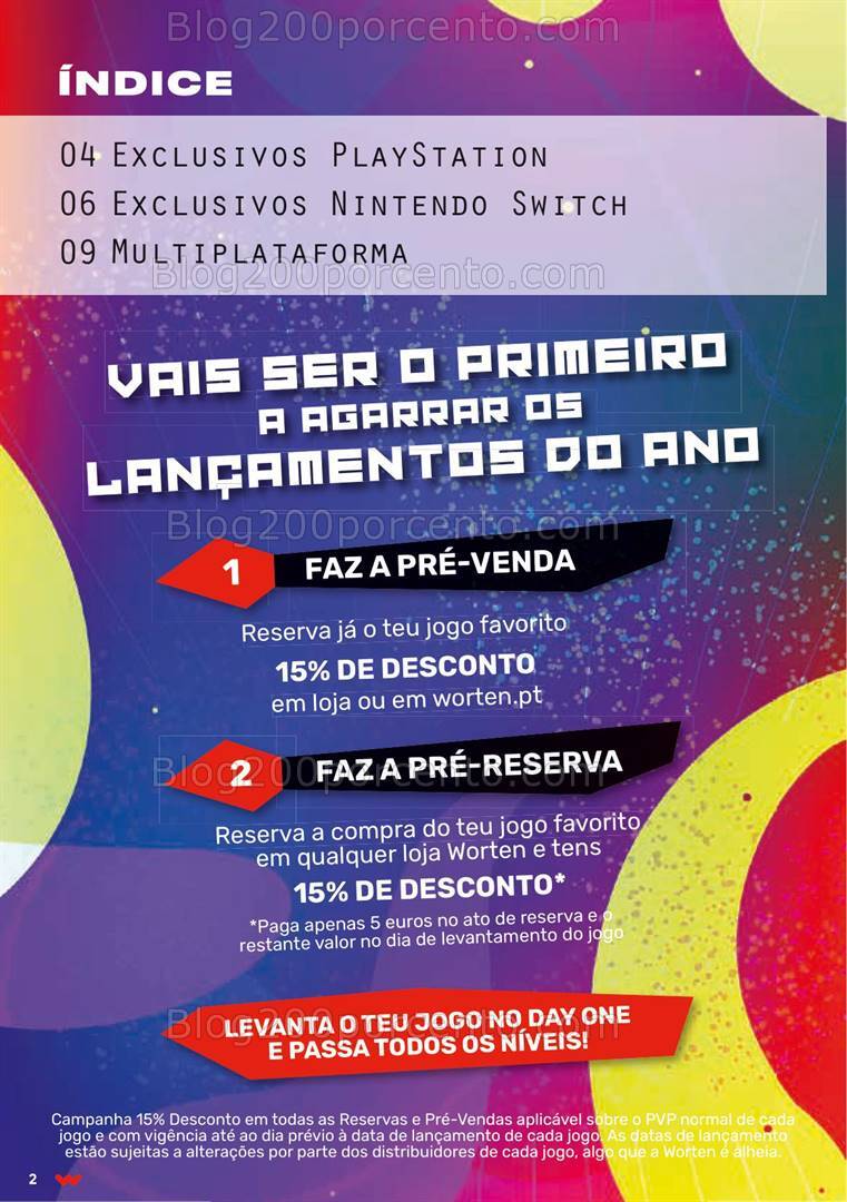 Antevisão Folheto WORTEN Game Ring Promoções até 31 dezembro