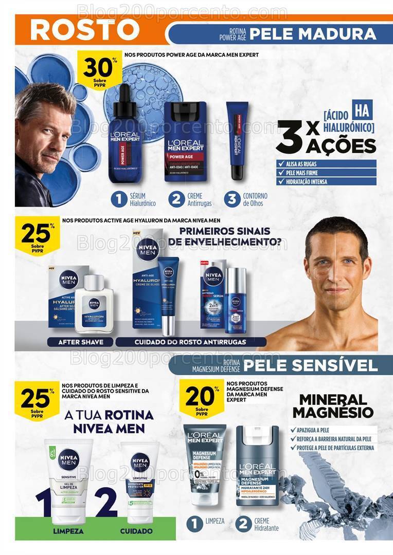 Antevisão Folheto CONTINENTE Homem Beleza Promoções de 7 a 19 maio