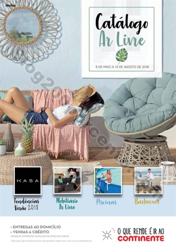 Antevisão Catálogo CONTINENTE Ar livre de 8 maio