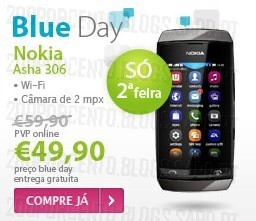 Blue Day | TMN | esta segunda-feira, dia 30 dezembro