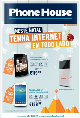 Novos Folhetos | PHONE HOUSE | , Natal - Dezembro