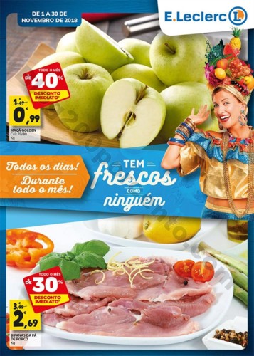 Folheto Frescos promoções de 1 a 30 de Novembro_