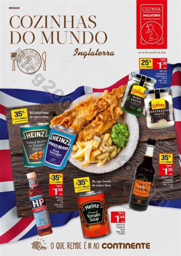 Antevisão Folheto CONTINENTE Cozinhas do mundo pr