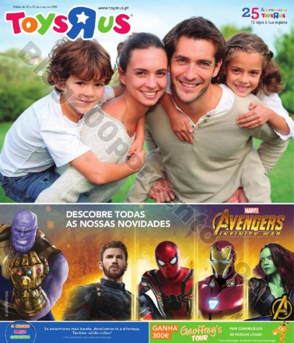 Antevisão Folheto TOYSRUS Promoções de 10 a 23 