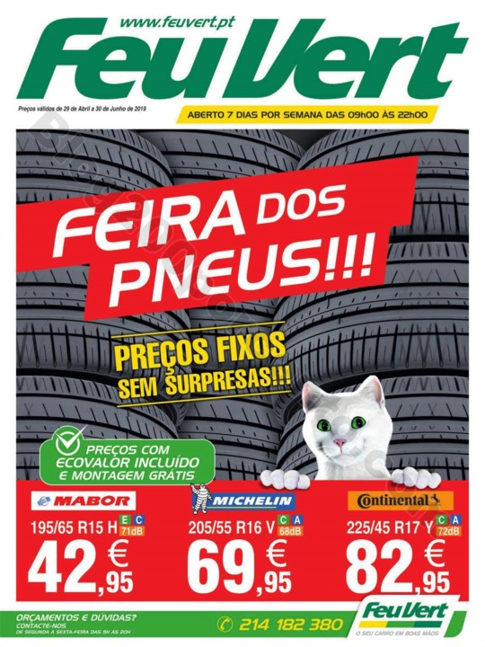 Antevisão Folheto FEU VERT Promoções de 29 abri