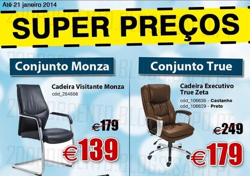 Super Preços | STAPLES | Cadeiras até 21 janeiro