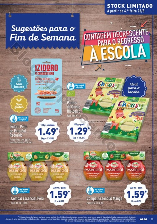 Antevisão Folheto ALDI Promoções a partir de 21