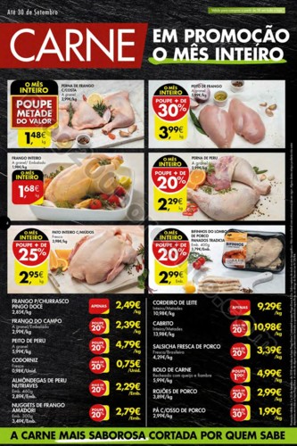 Antevisão Folheto PINGO DOCE Frescos promoções 