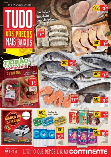 Antevisão Folheto CONTINENTE Promoções de 17 a 