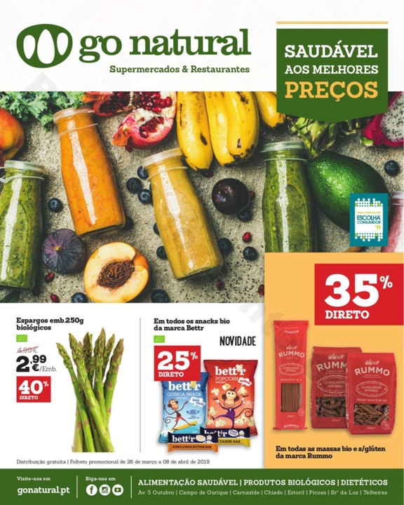 antevisão folheto go natural promoções de 26 ma