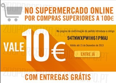 Desconto 10€ + Oferta Portes | EL CORTE INGLÉS | até 15 dezembro