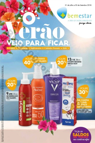 Antevisão Folheto PINGO DOCE - BEM ESTAR Promoç