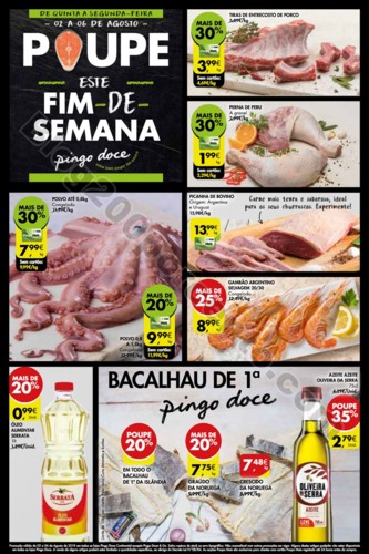Antevisão Folheto PINGO DOCE Fim de Semana Promo