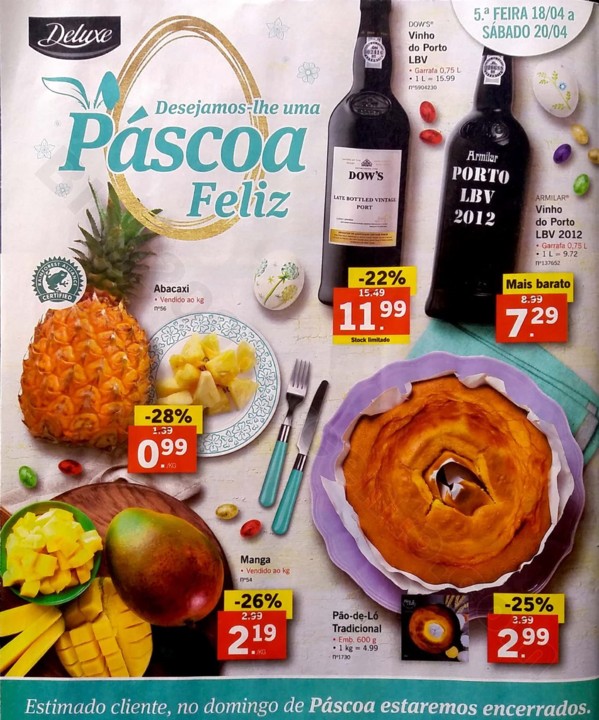 antevisao folheto lidl promocoes páscoa de 15 a 2