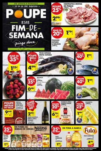 Antevisão folheto PINGO DOCE Fim de semana -  23 
