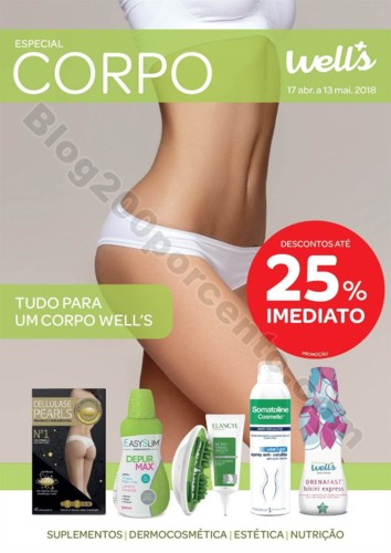 Antevisão Folheto WELLS Especial Corpo promoçõe
