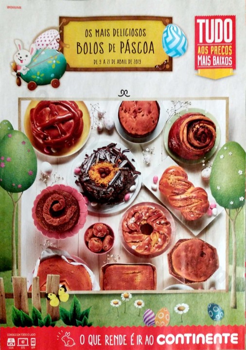 antevisao folheto continente extra Páscoa 9 a 21 
