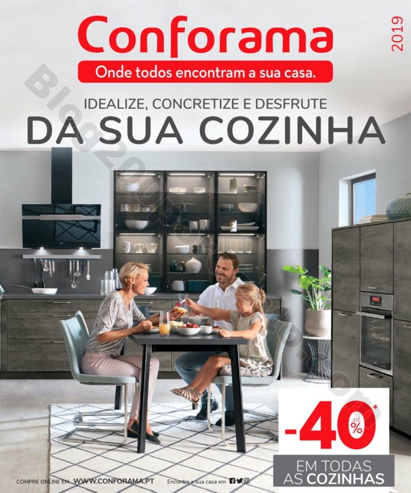 Antevisão Folheto CONFORAMA Cozinhas promoções 