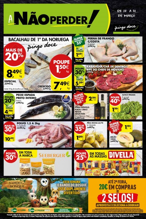 Antevisão Folheto PINGO DOCE Fim de semana 28 a 3