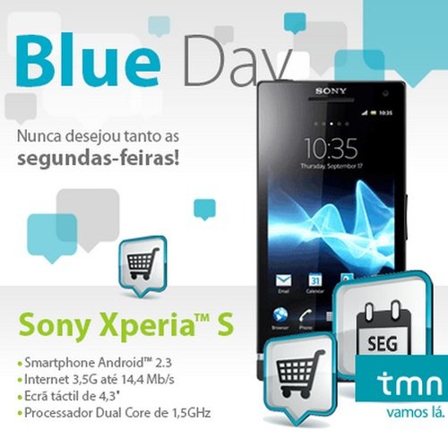 Blue Day | TMN | dia 16 dezembro, Hoje