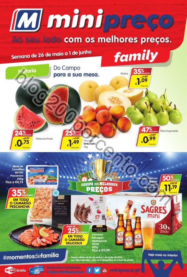 Antevisão Folheto MINIPREÇO Family Promoções d