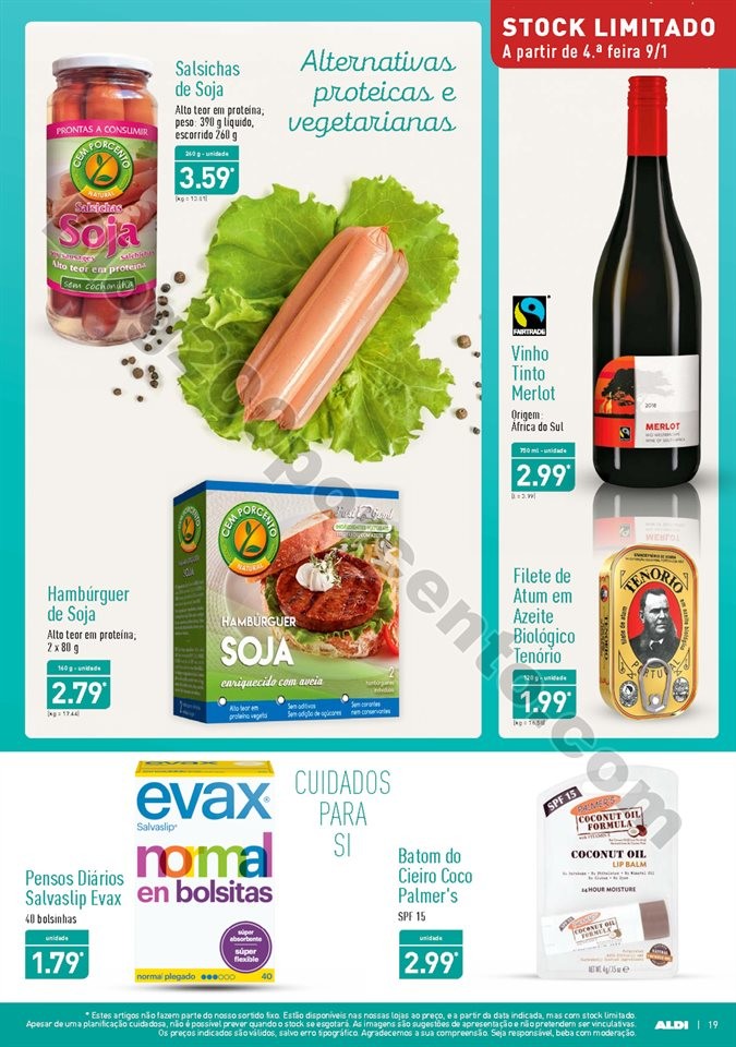 Antevisão Folheto ALDI Promoções a partir de 9 