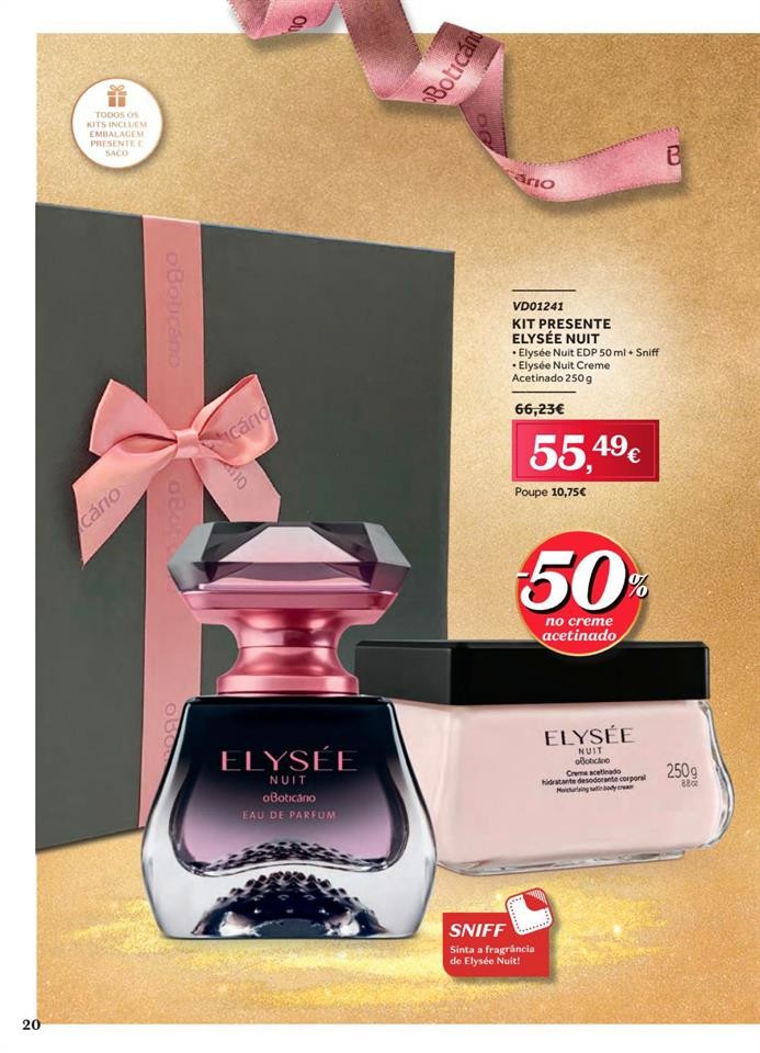 Antevisão Folheto BOTICÁRIO Natal promoções de