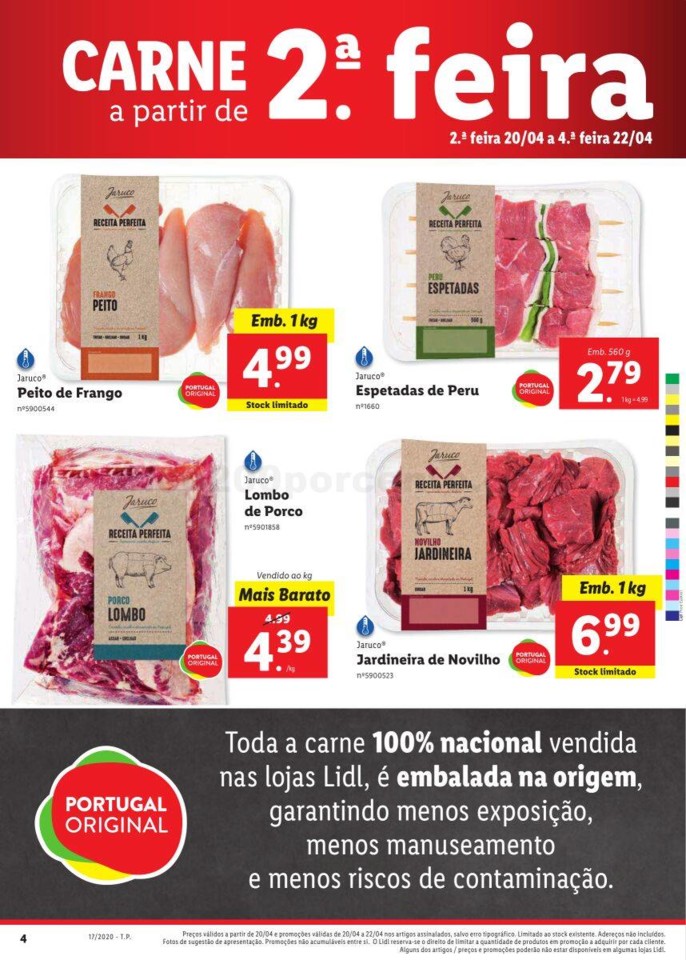 Antevisão Folheto LIDL Promoções de 20 a 26 abr