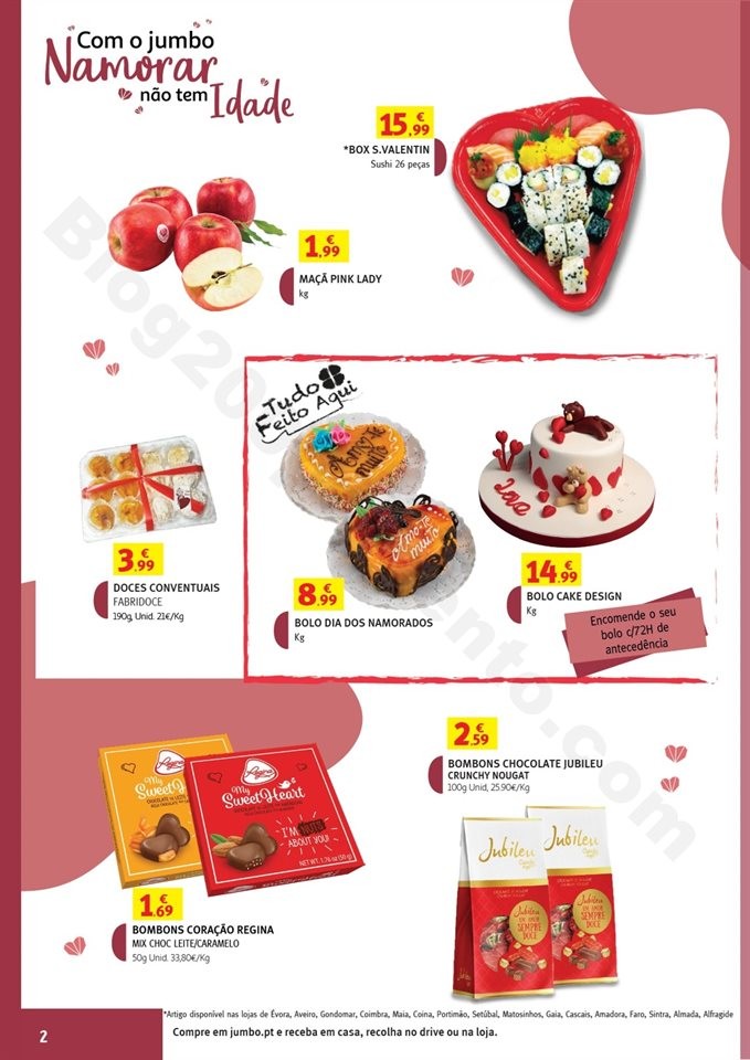 Antevisão Folheto JUMBO Especial dia dos namorado