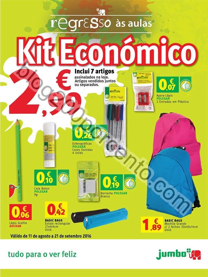 Antevisão Promoções JUMBO Regresso às aulas de